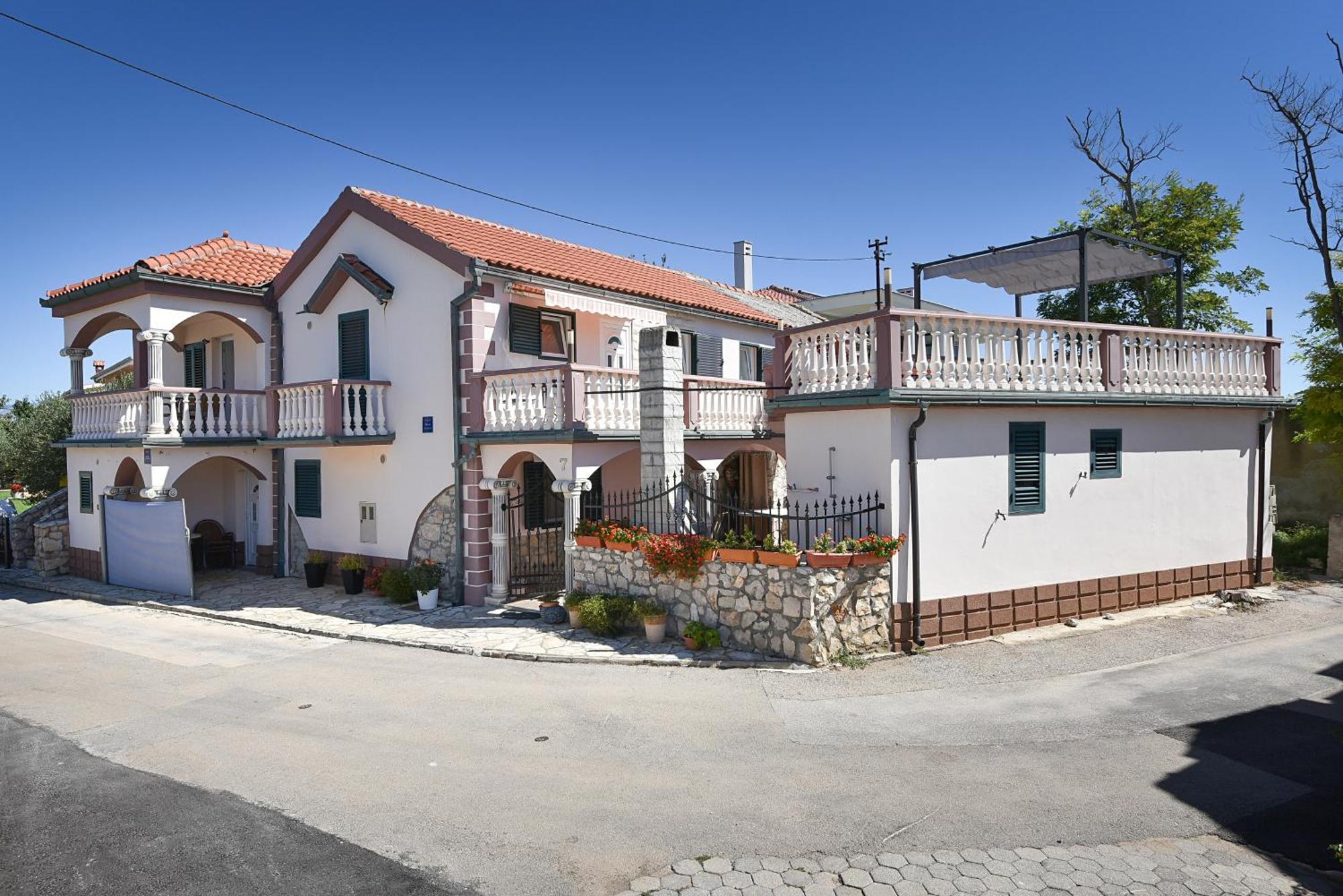 Apartments Liljana Privlaka Exterior foto
